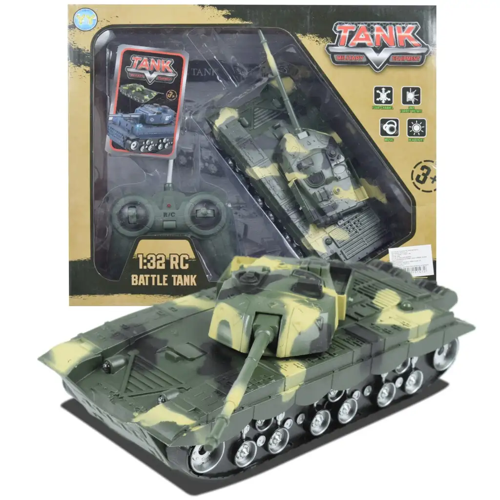imagen de Tanque RC ZTZ 99 teledirigido con luz y sonido 1/32 1
