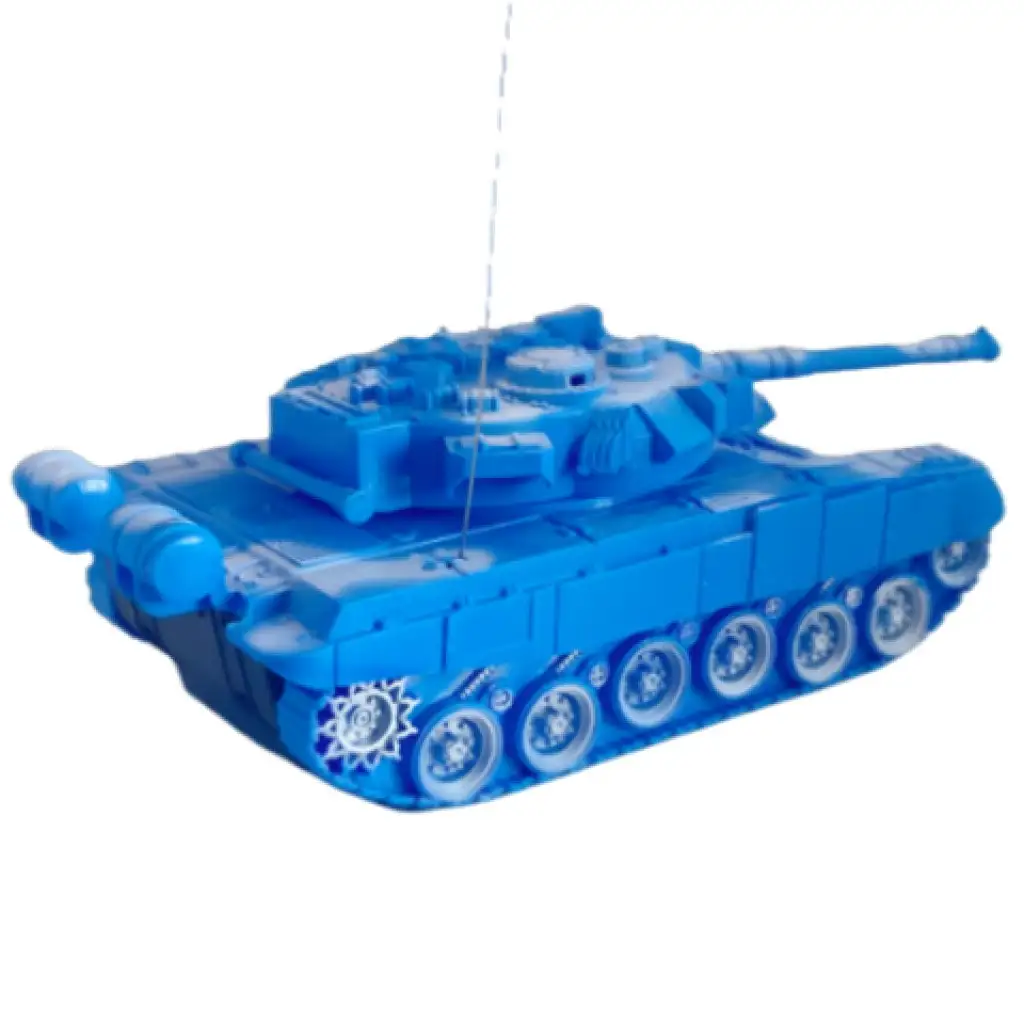 imagen de Tanque T-90 RC con control remoto con efectos de luz y sonido en dos versiones de 20 cm 2
