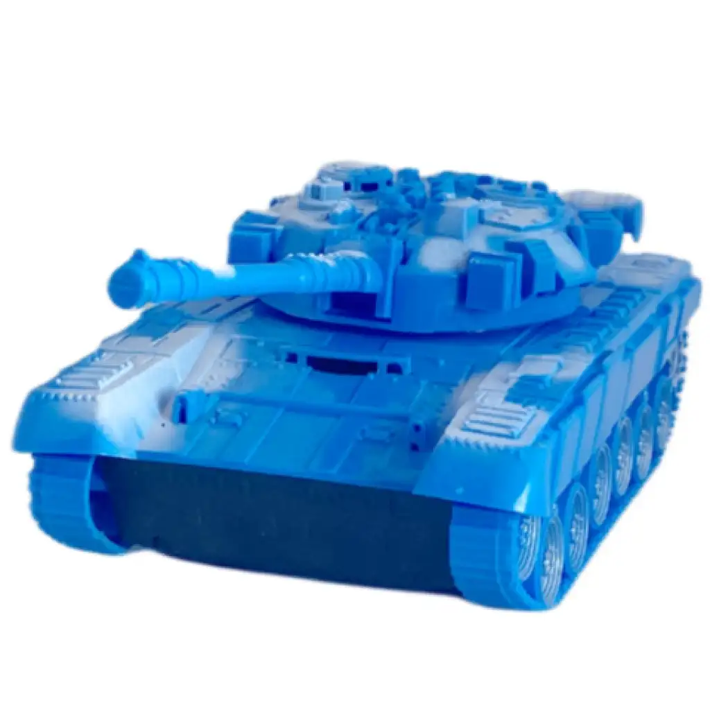 imagen de Tanque T-90 RC con control remoto con efectos de luz y sonido en dos versiones de 20 cm 3