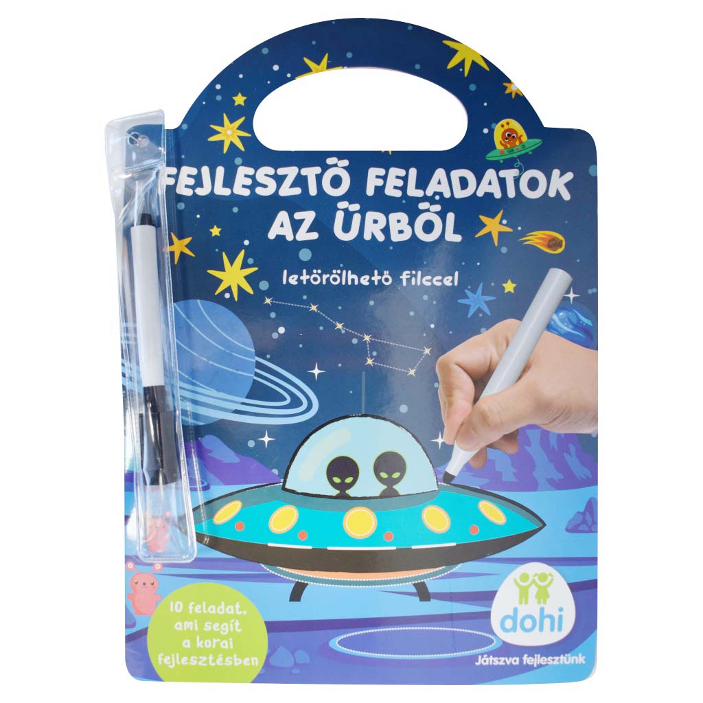 imagen de Tareas de desarrollo desde el espacio con rotulador borrable - D-Toys 1