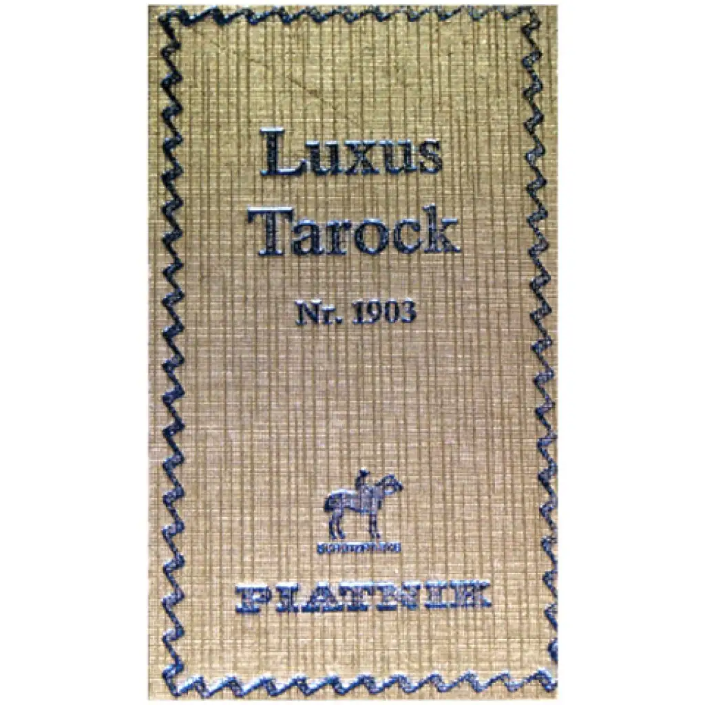 imagen de Tarjeta de taroccos de lujo - Piatnik 1