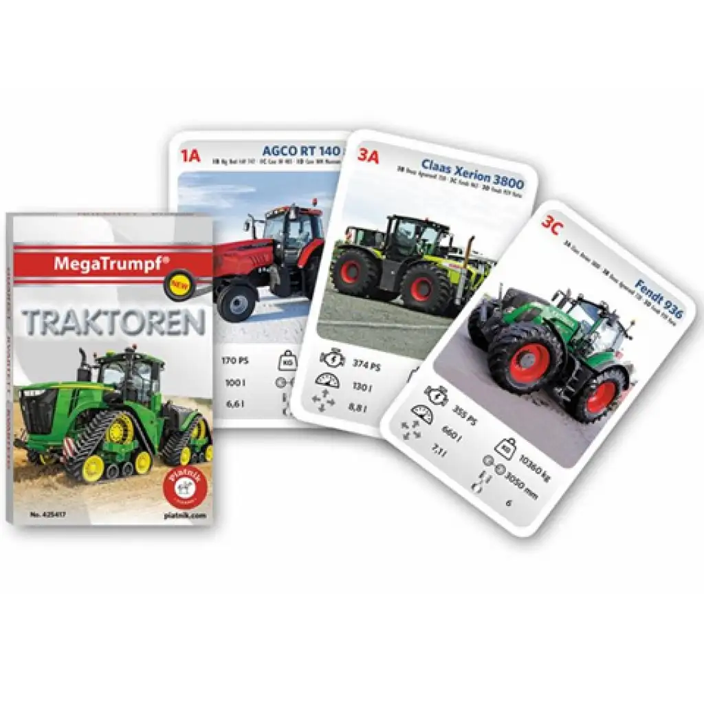imagen de Tarjetas de coches de tractores - Piatnik 1