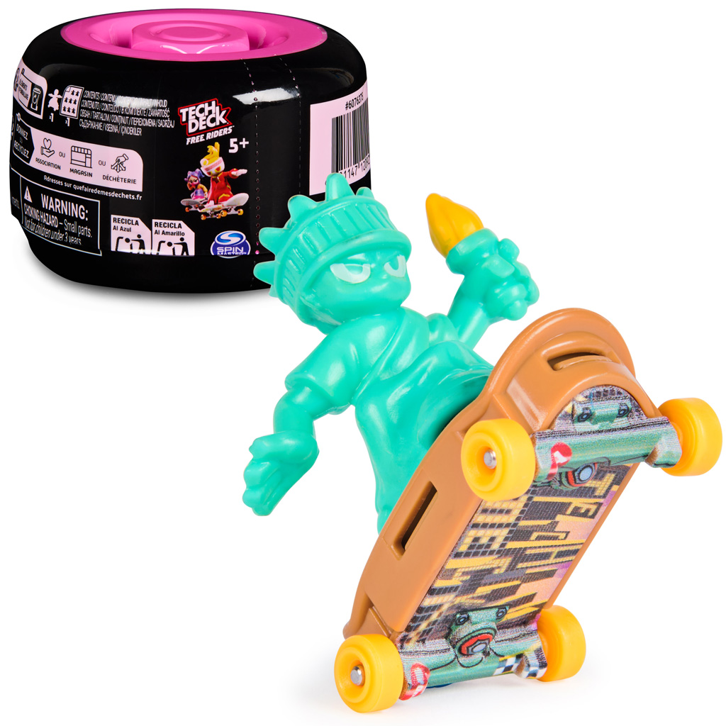 imagen de Tech Deck: Paquete sorpresa de skaters libres 1ud - Spin Master 1