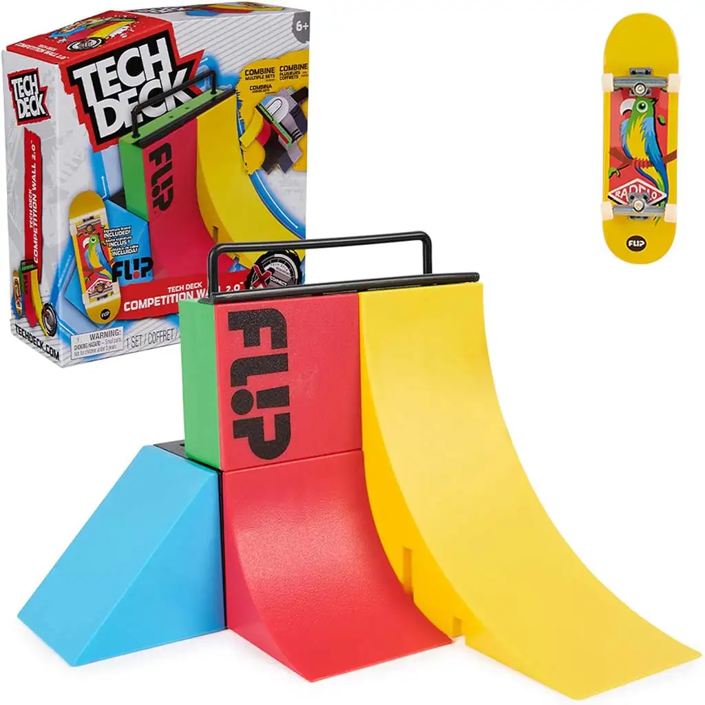 imagen de Tech Deck: Pista de Competición Wall 2.0 con patineta especial - Spin Master 2