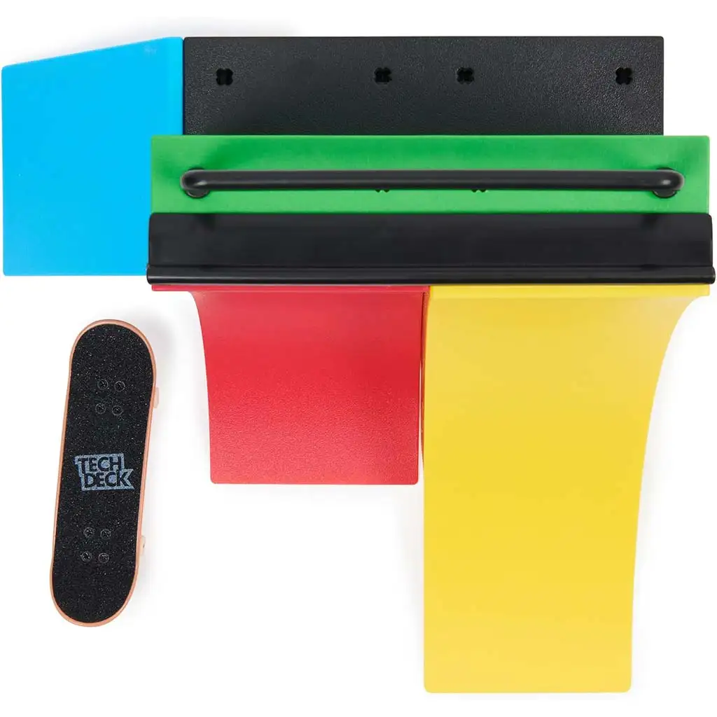 imagen de Tech Deck: Pista de Competición Wall 2.0 con patineta especial - Spin Master 4