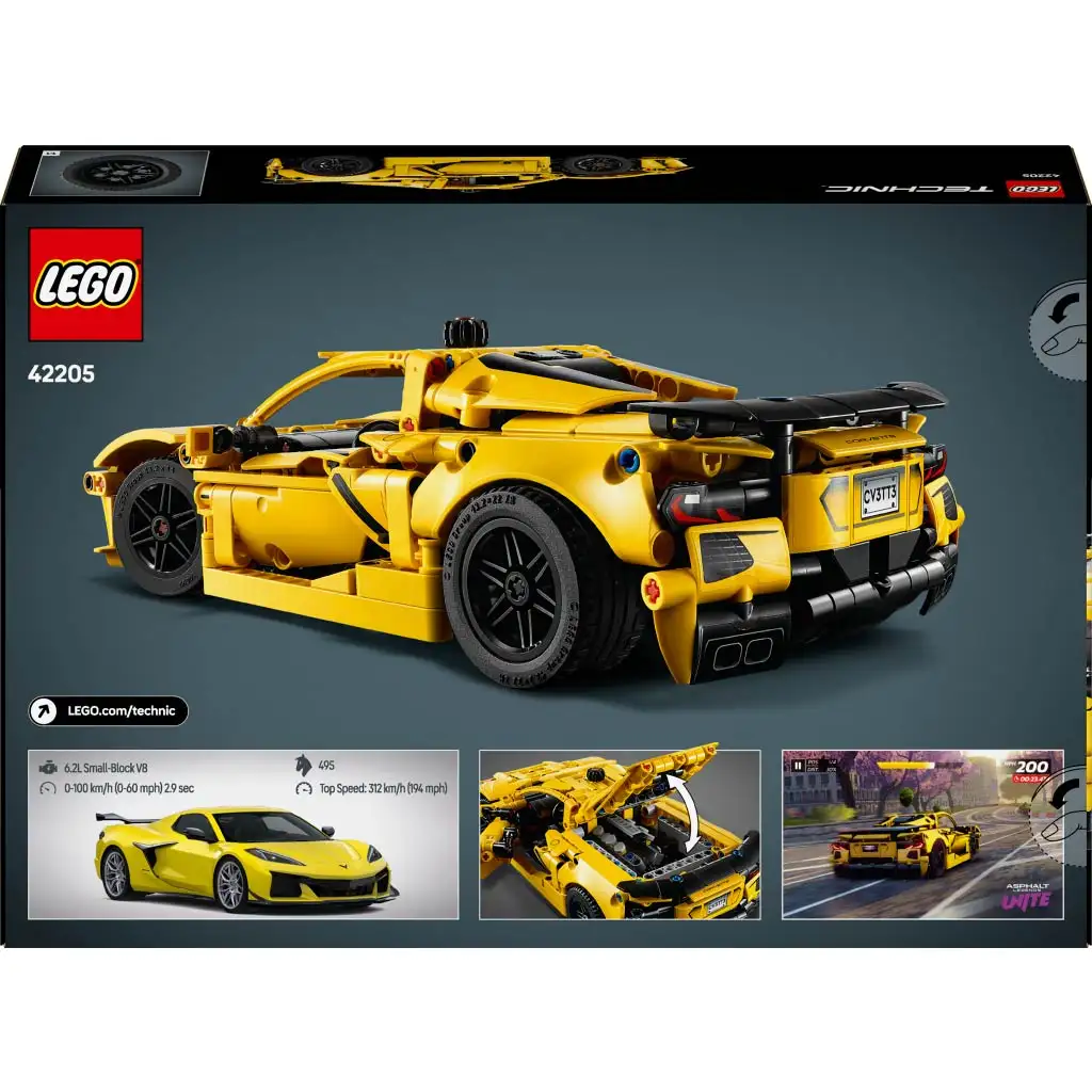 imagen de LEGO® Technic: Chevrolet Corvette Stingray (42205) 2