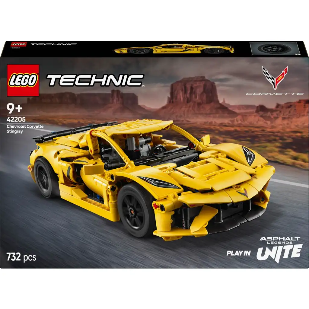 imagen de LEGO® Technic: Chevrolet Corvette Stingray (42205) 1