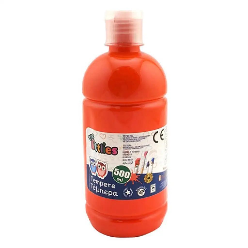 imagen de Tempera Naranja 500ml 1