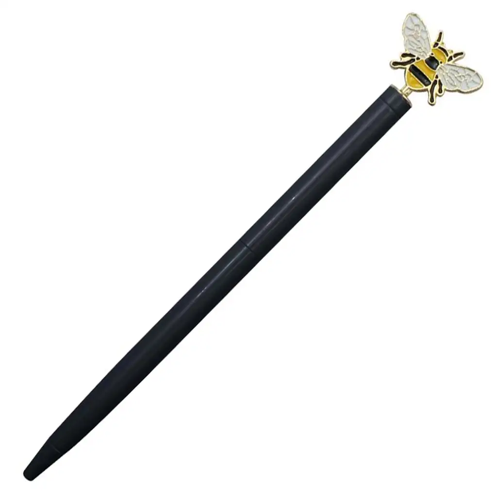 imagen de Tesoro: Plumas con diseño de abeja en varios colores 1ud 5