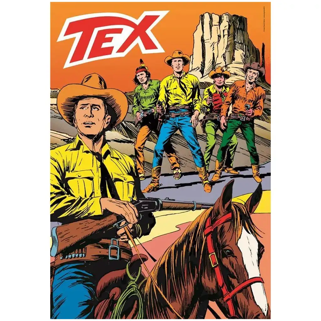 imagen de Tex 2 cómic HQC 1000 piezas con póster - Clementoni 2