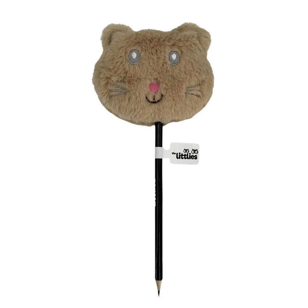 imagen de The Littlies: Lápiz con cabeza de animal suave varios 1ud 4
