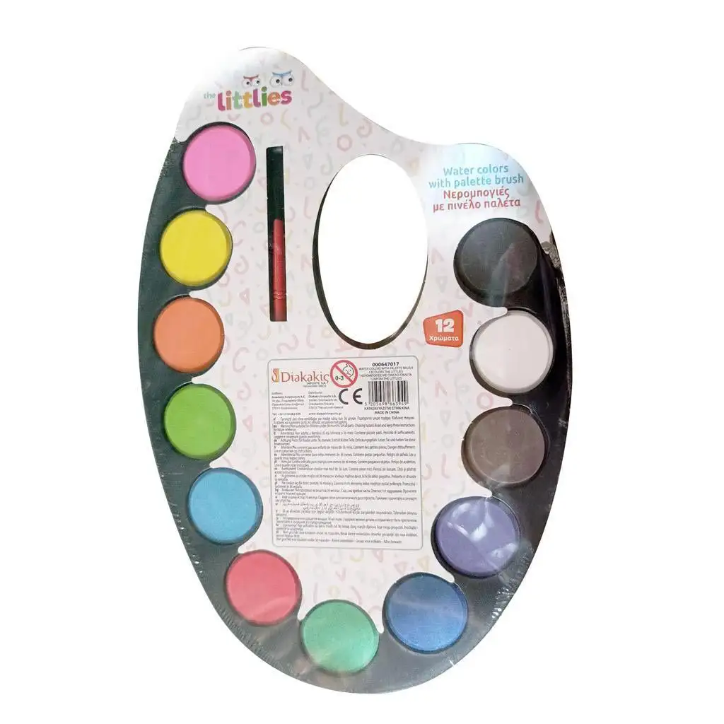 imagen de The Littlies: Paleta de Pintura con 12 Colores 1