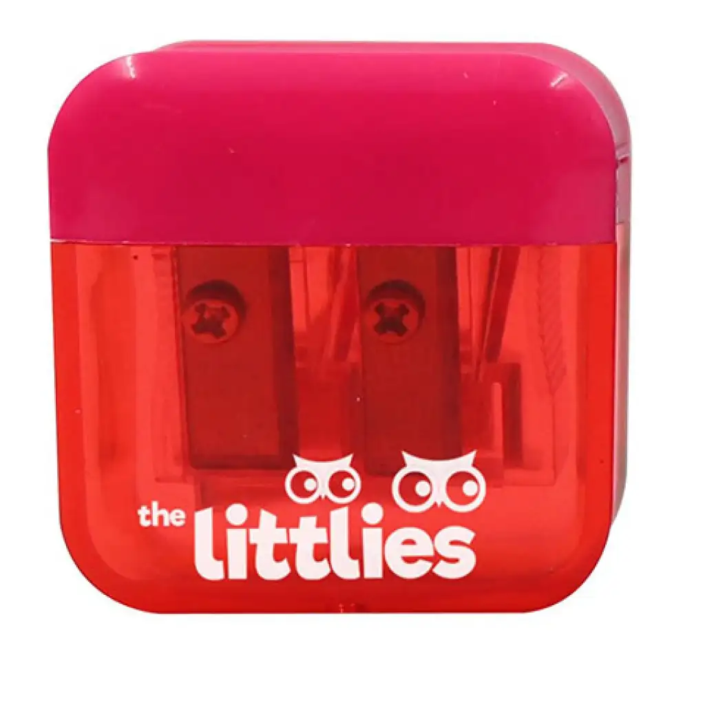 imagen de The Littlies: sacapuntas de 2 agujeros en varias versiones 2