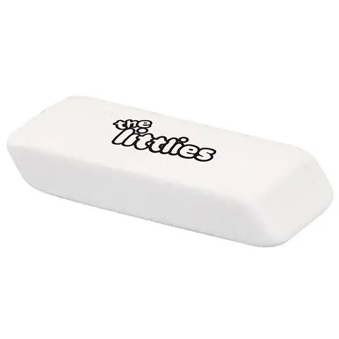 imagen de The Littlies Soft goma de borrar blanca 1