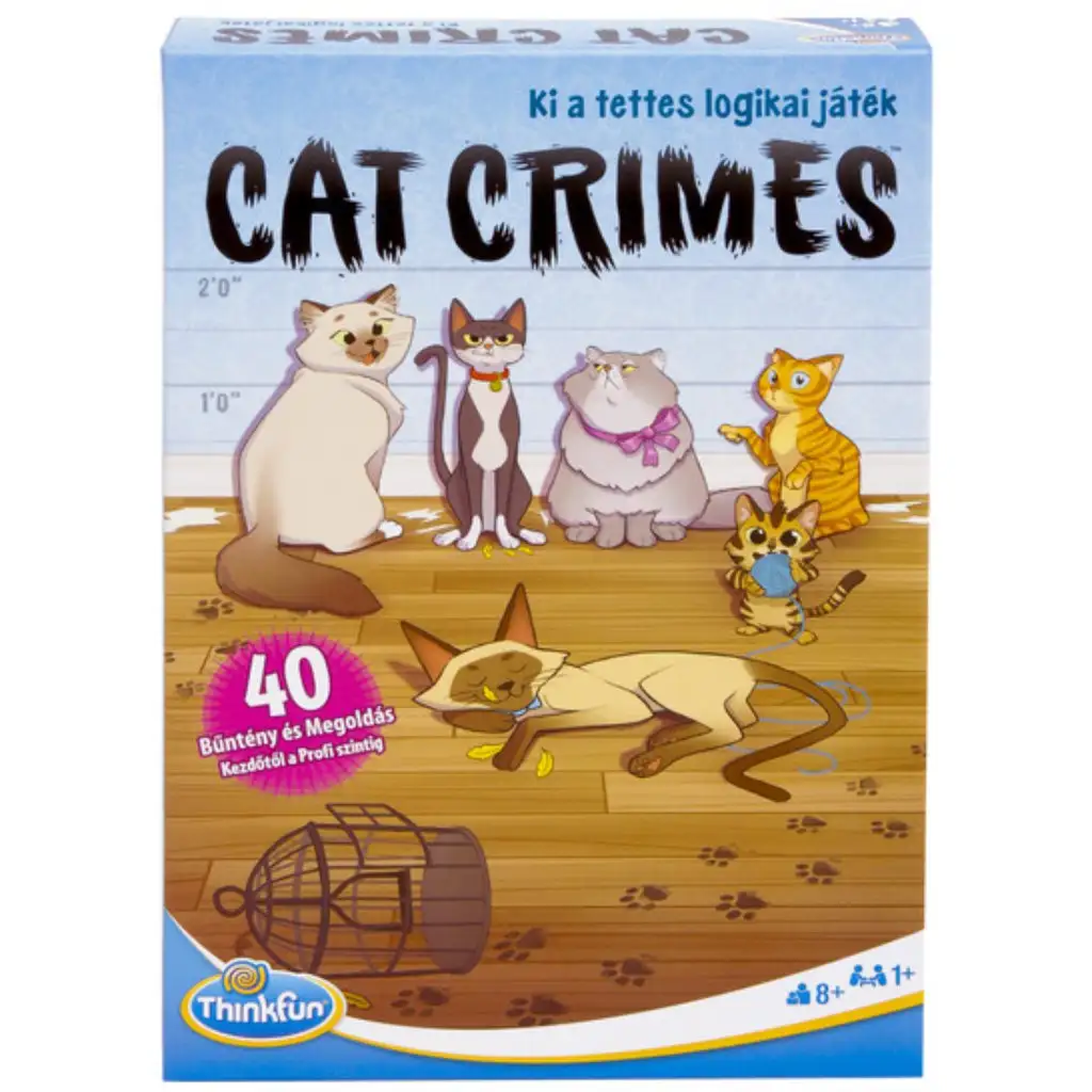 imagen de ThinkFun Cat Crimes: Gatos ladrones juego de mesa 2