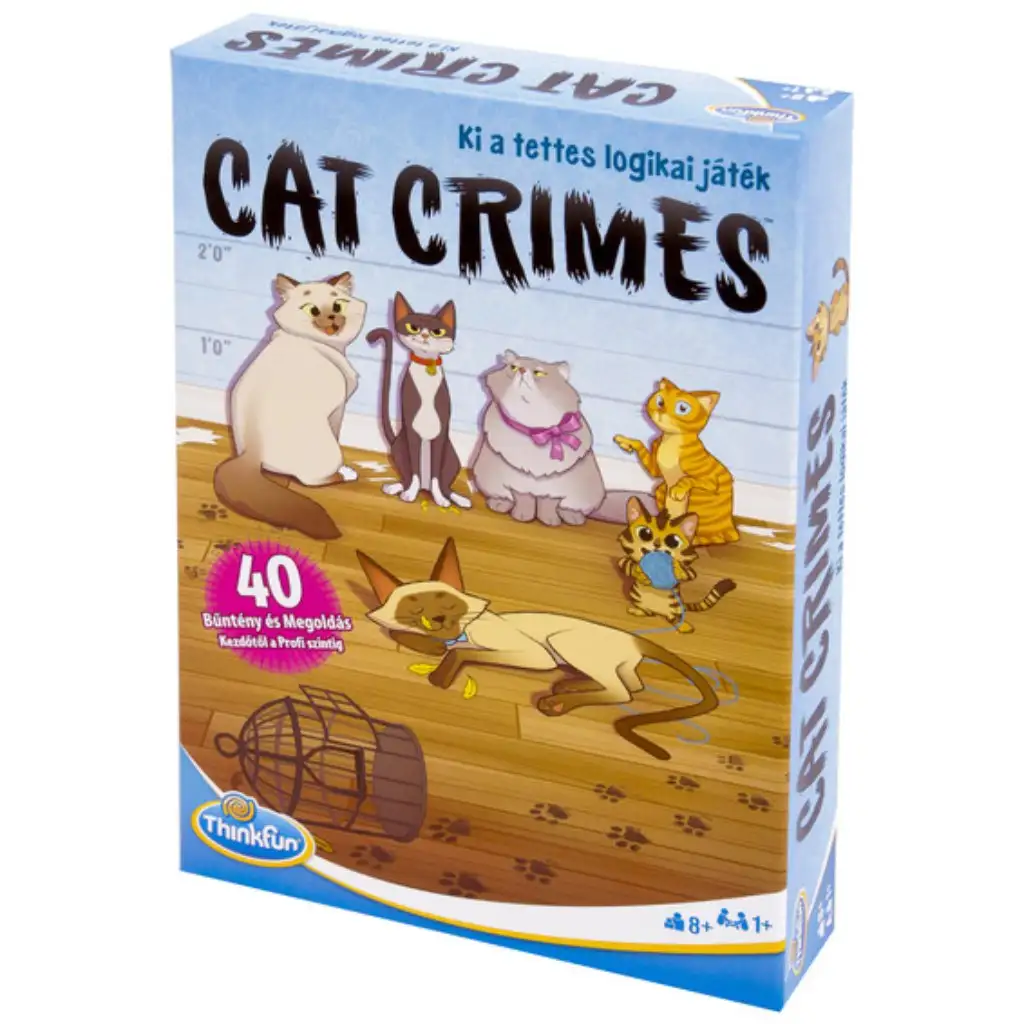 imagen de ThinkFun Cat Crimes: Gatos ladrones juego de mesa 1