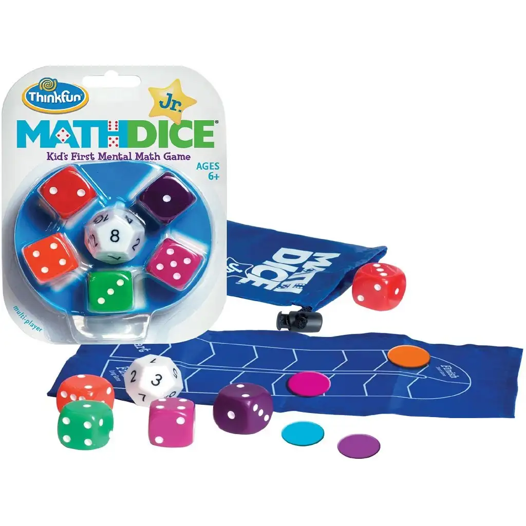 imagen de Thinkfun: Math Dice junior juego de mesa 2