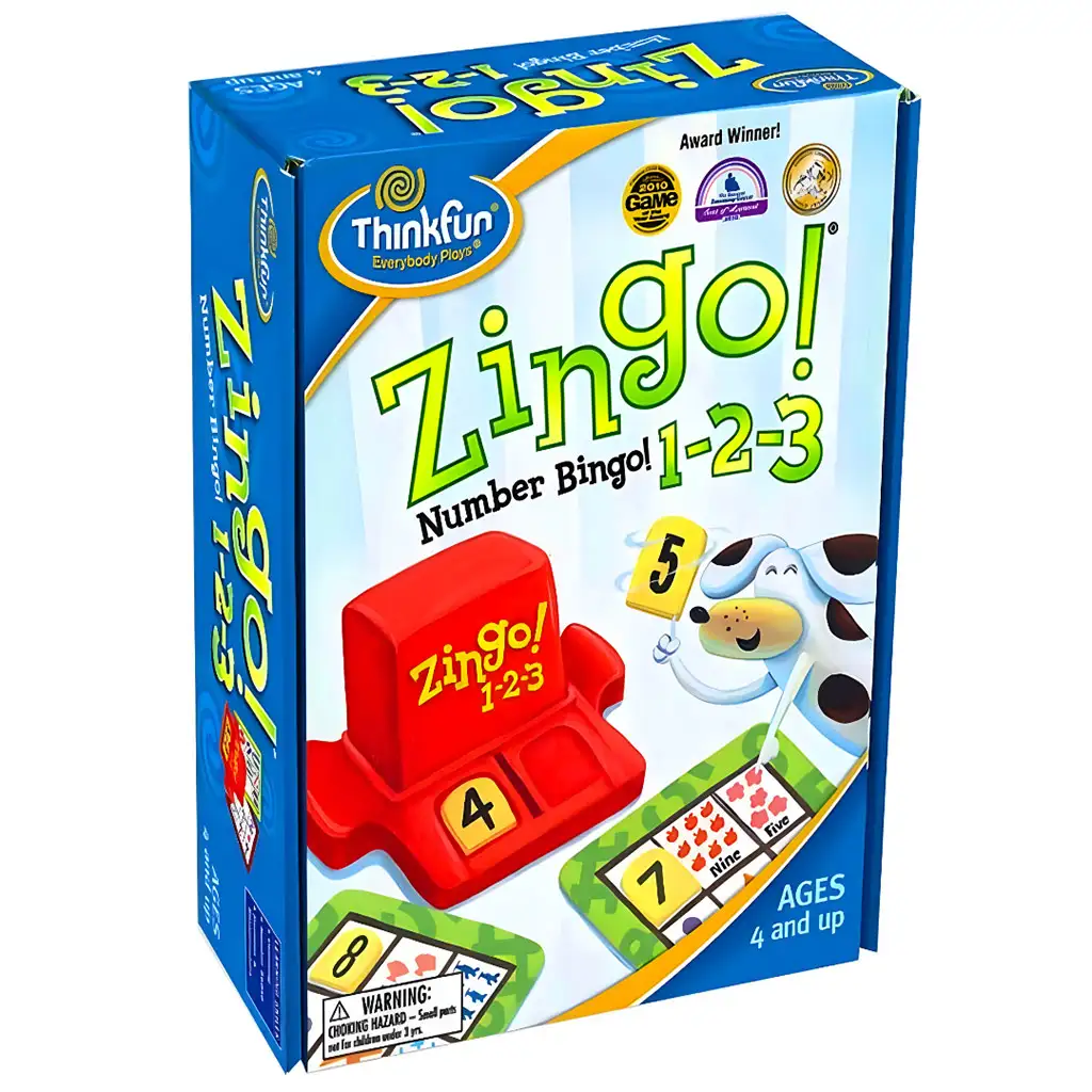 imagen de Thinkfun: Zingo 1-2-3 juego de mesa 1