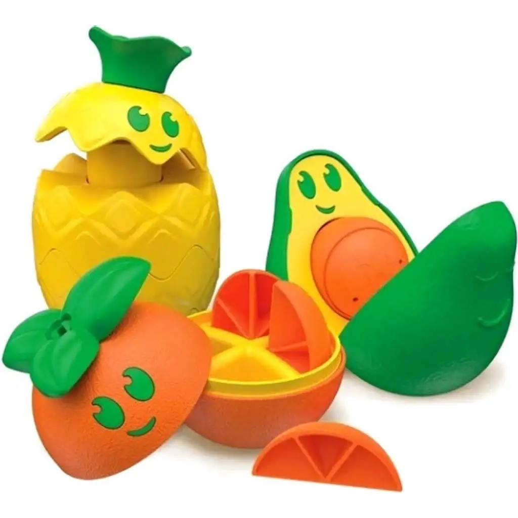 imagen de Think&Play Puzzle de frutas juego lógico - Clementoni 2