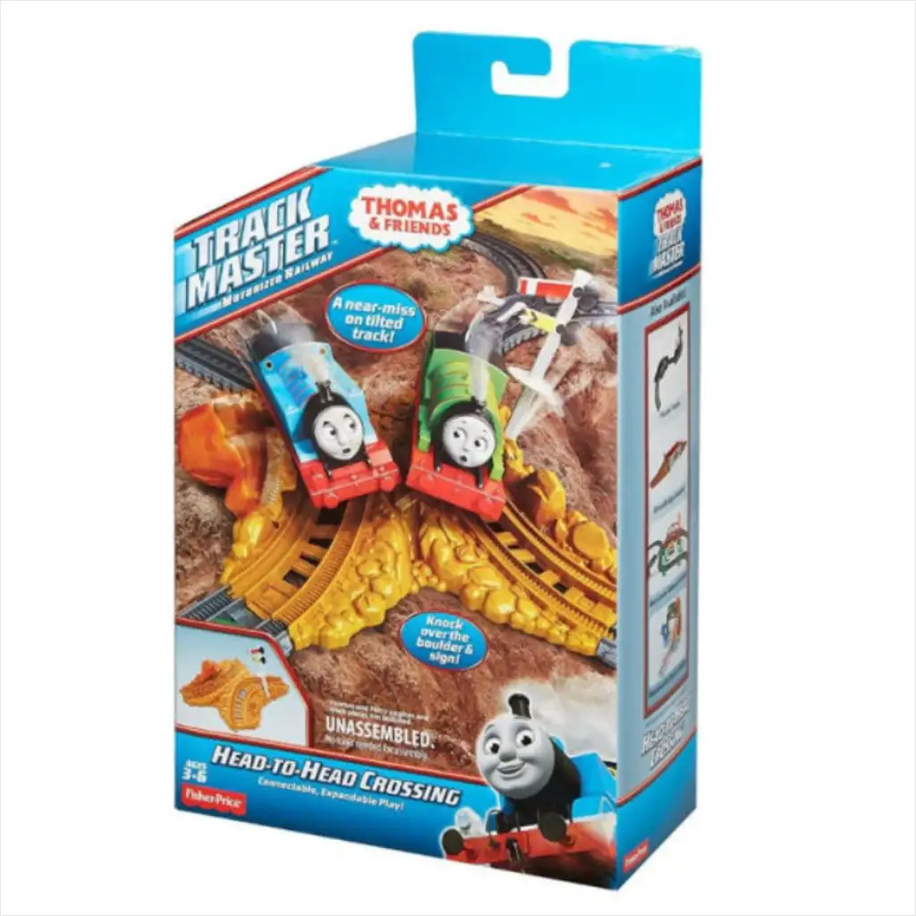 imagen de Thomas Track Master: Elemento de riel de curva doble astuta - Mattel 3