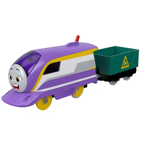 imagen de Thomas y sus amigos: locomotora motorizada Kana con carga - Mattel 2