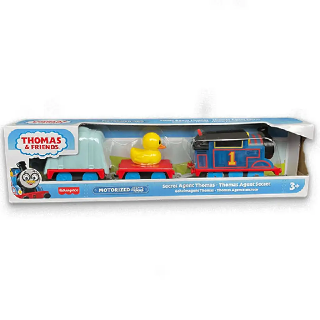imagen de Thomas y sus amigos: Locomotora motorizada Thomas agente secreto - Mattel 1