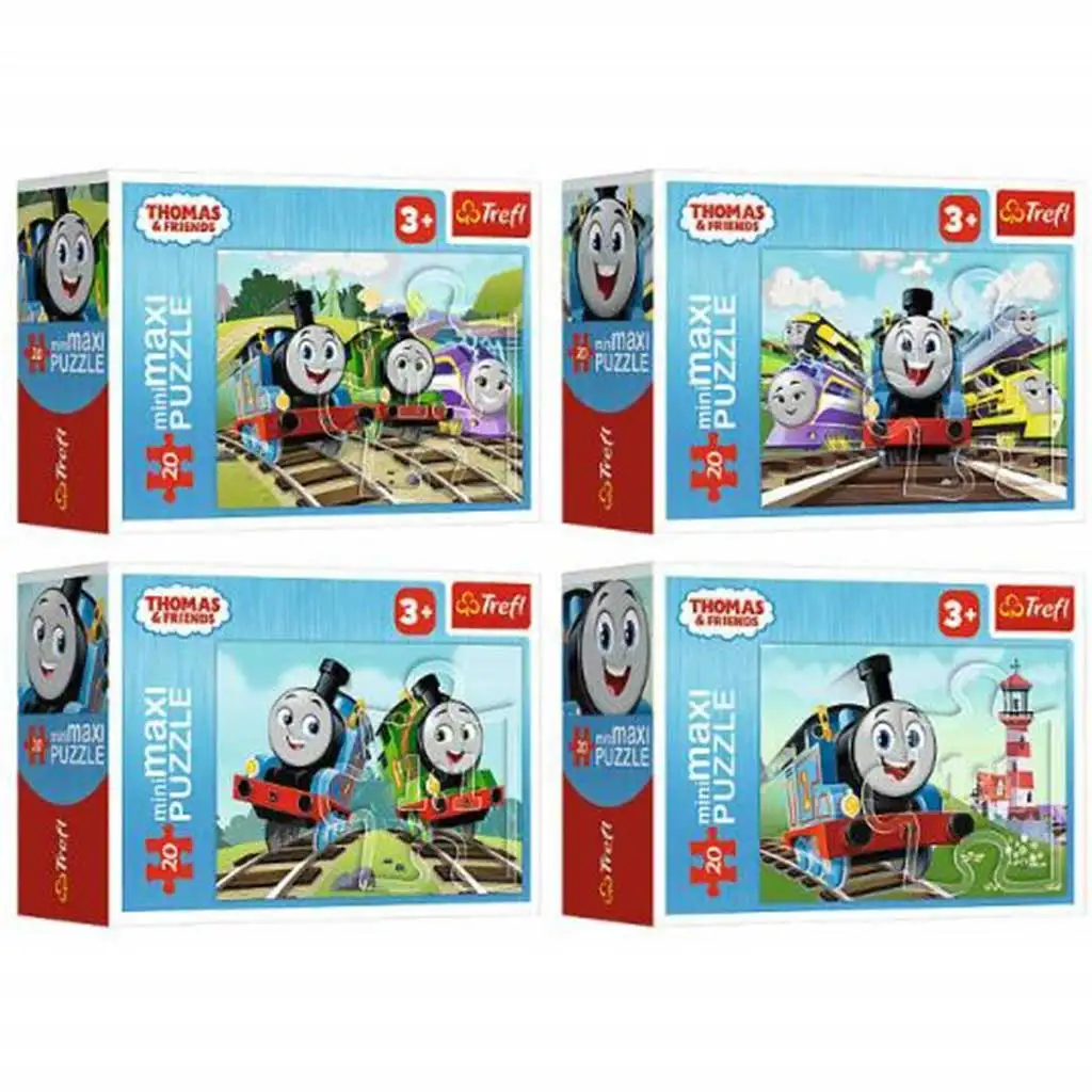 imagen de Thomas y sus amigos rompecabezas miniMaxi de 20 piezas en varias versiones 1 unidad 1