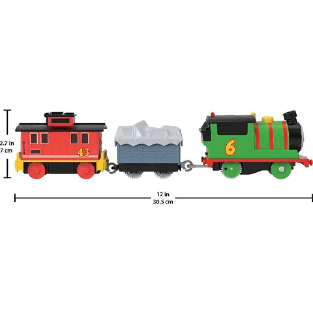 imagen de Thomas y sus amigos: Set de juego de Percy motorizado - Mattel 3