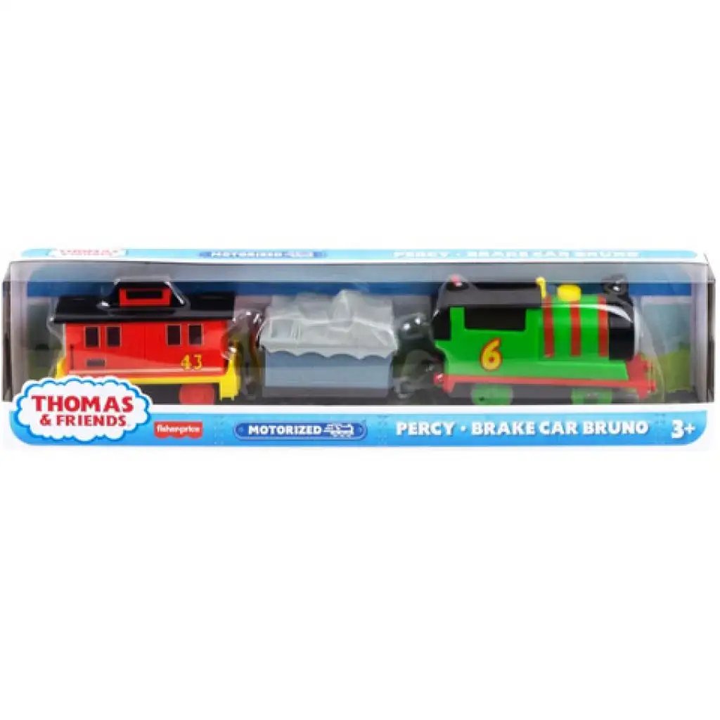 imagen de Thomas y sus amigos: Set de juego de Percy motorizado - Mattel 1