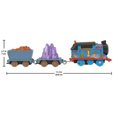 imagen de Thomas y sus amigos: Set de juego de Thomas motorizado en la cueva de cristal - Mattel 3
