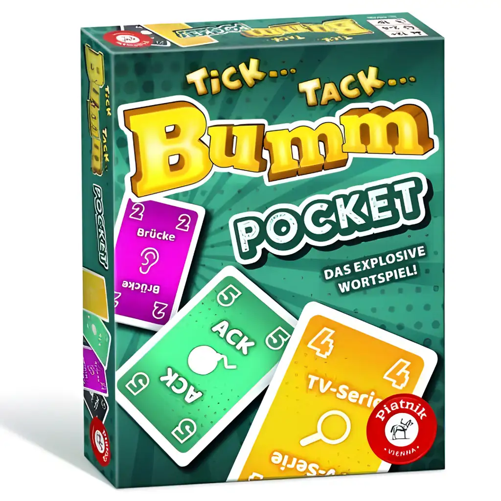 imagen de Tick Tack Bumm Pocket juego de mesa - Piatnik 1