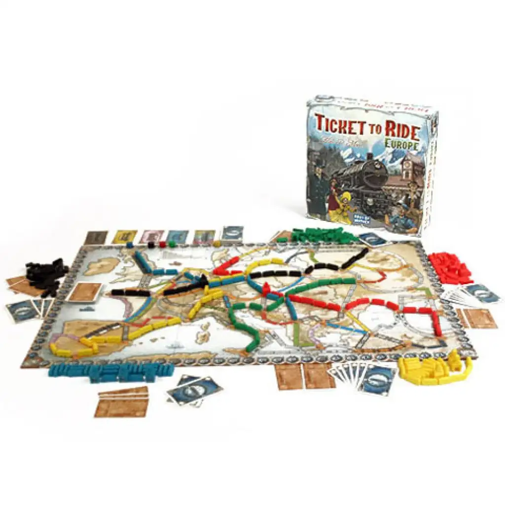 imagen de Ticket to Ride Europa juego de mesa 2
