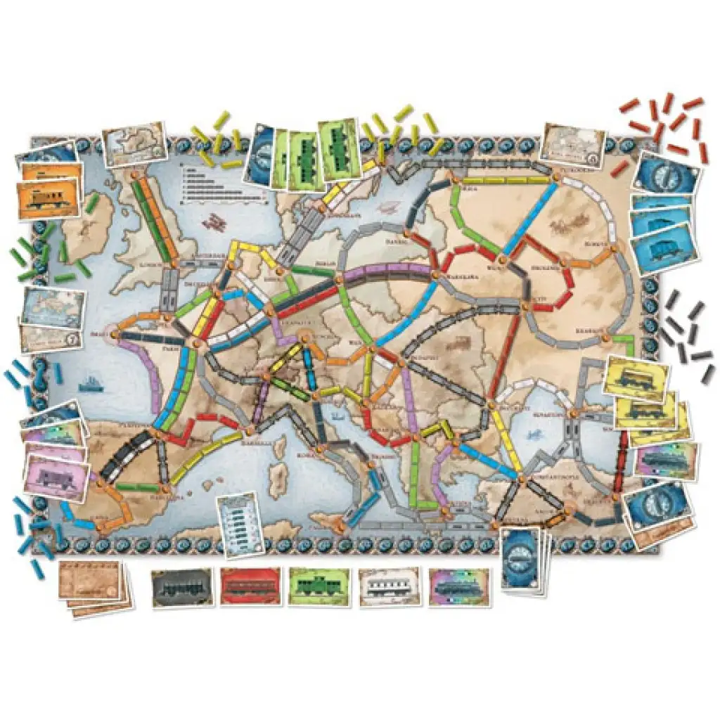 imagen de Ticket to Ride Europa juego de mesa 3