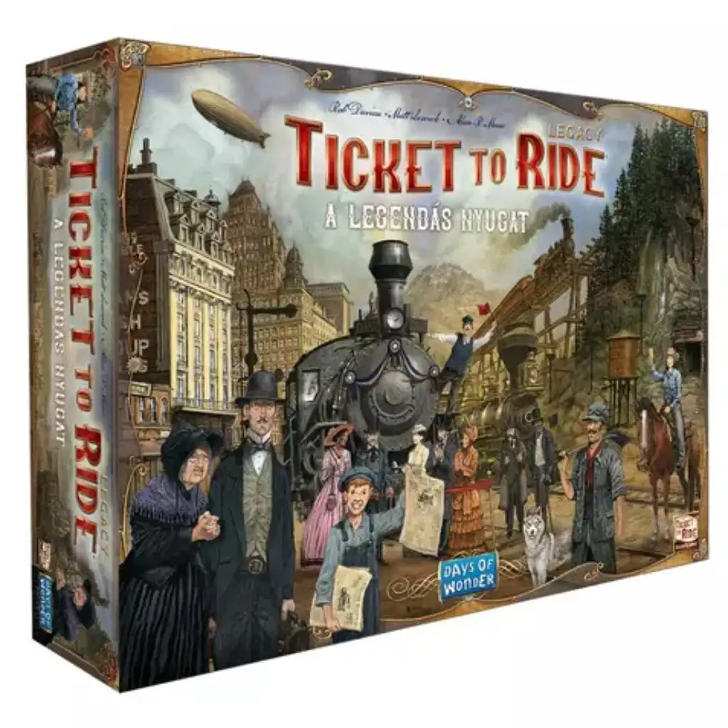 imagen de Ticket to Ride Legacy - El legendario oeste 1