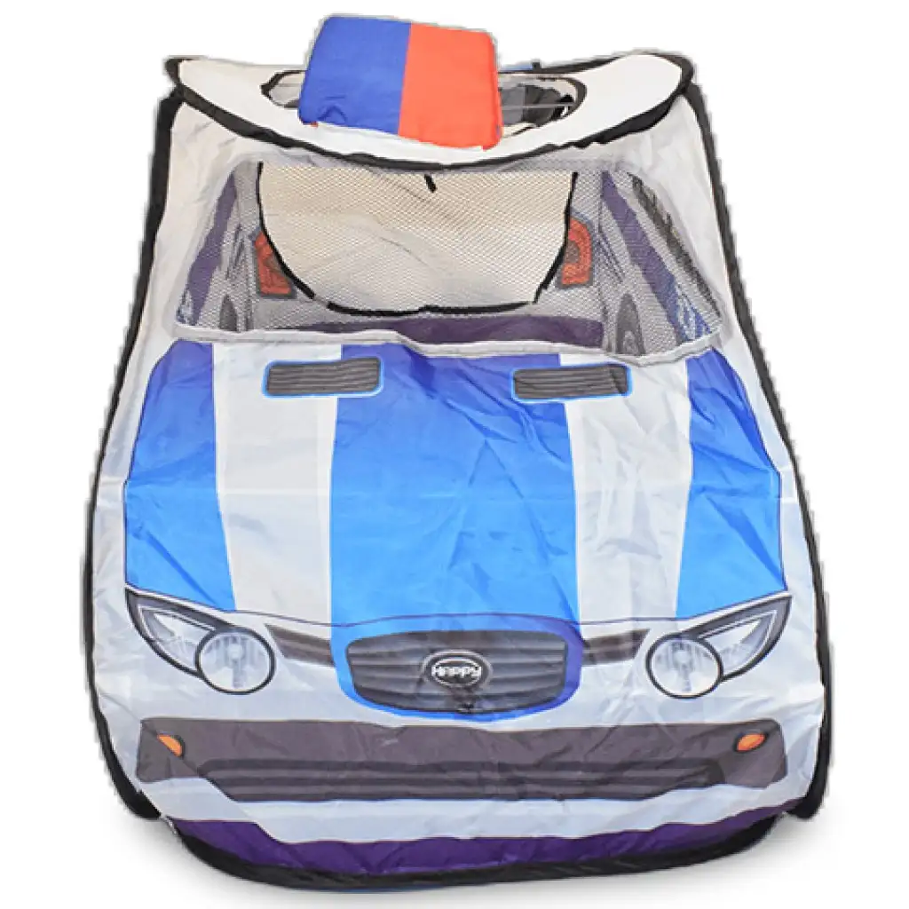imagen de Tienda de juegos de coche de policía con ventanas de malla 99x50x50cm 5