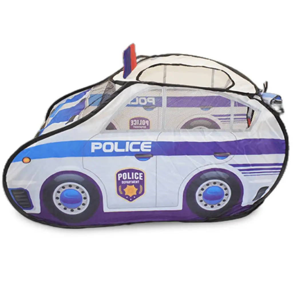 imagen de Tienda de juegos de coche de policía con ventanas de malla 99x50x50cm 6