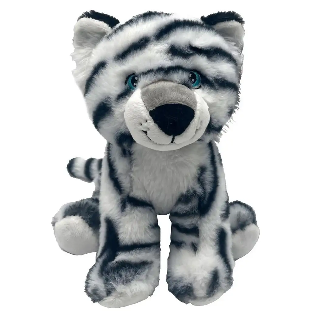 imagen de Tigre blanco de peluche 21cm 1