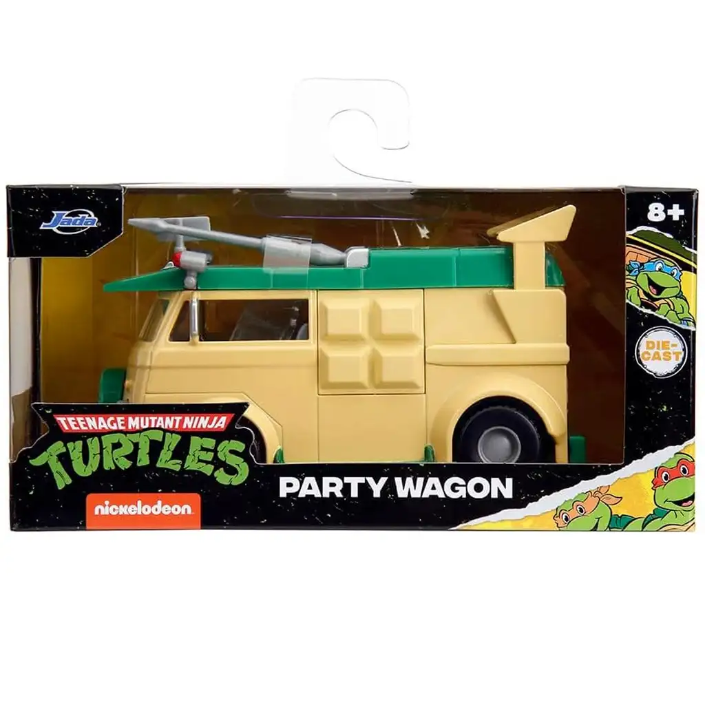 imagen de Tini Ninja Tortugas Party Wagon 1/32 - Simba Toys 1
