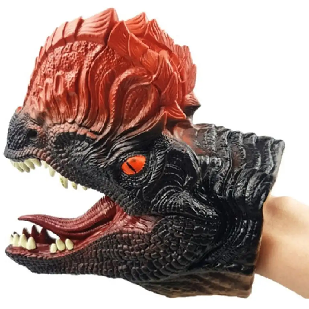 imagen de Títere de dinosaurio Dilophosaurus 1