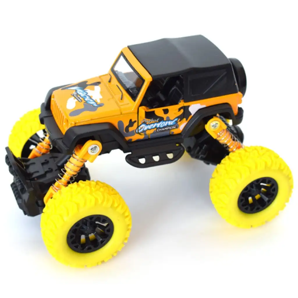 imagen de Todoterreno amarillo a fricción 1/32 2