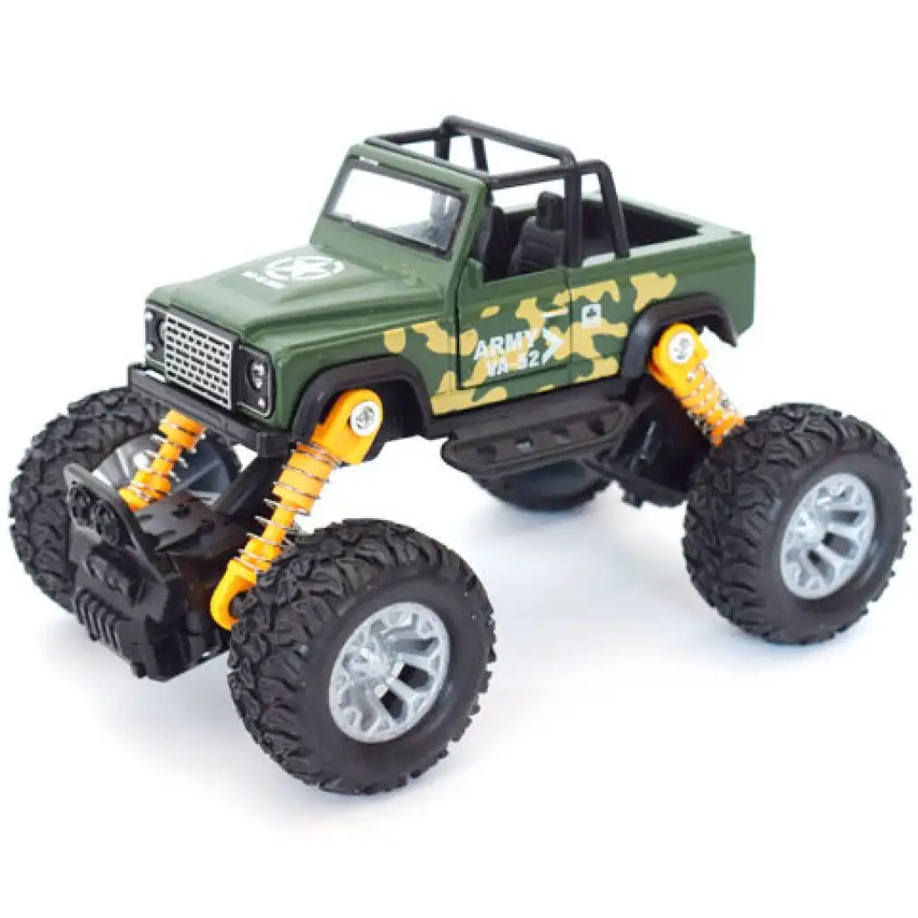 imagen de Todoterreno verde a tracción trasera 1/32 2