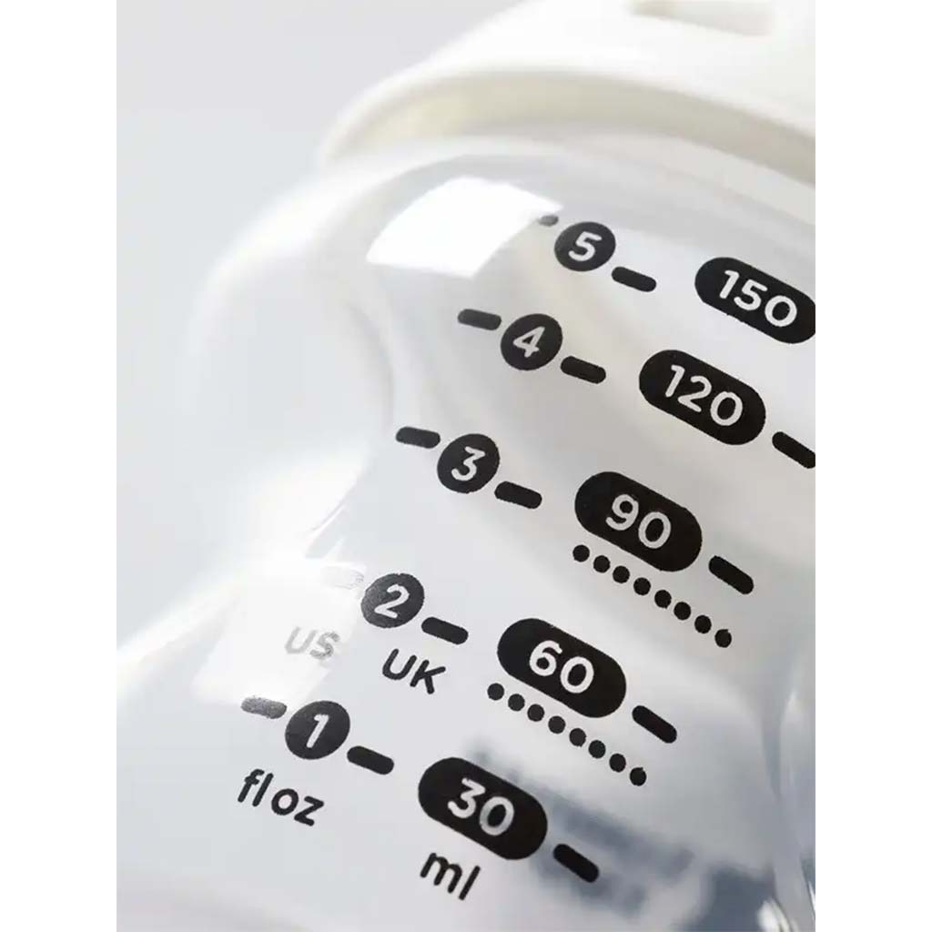 imagen de Tommee Tippee: Closer To Nature biberón transparente 150ml (0 meses+) 3