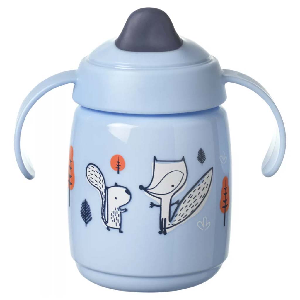 imagen de Tommee Tippee: Superstar Vaso de entrenamiento azul 300ml (6 meses+) 2