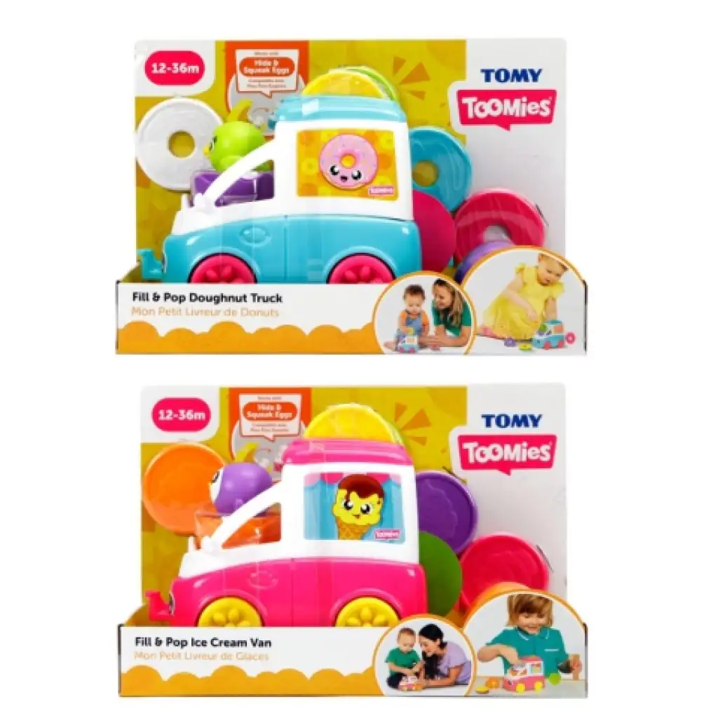 imagen de Tomy Toomies: Divertido carrito de helados educativo en varias versiones 1