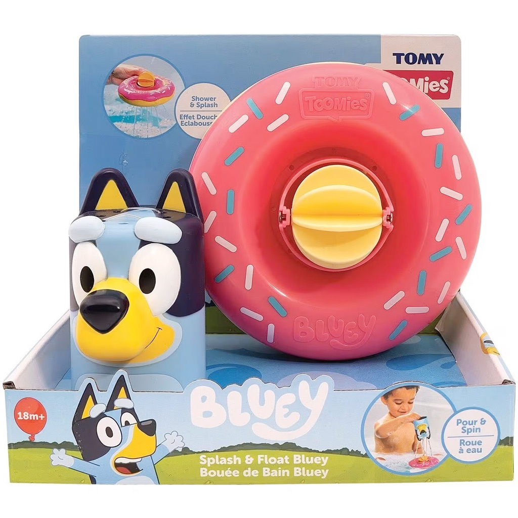 imagen de Tomy Toomies: Flotador Bluey juguete de baño 1