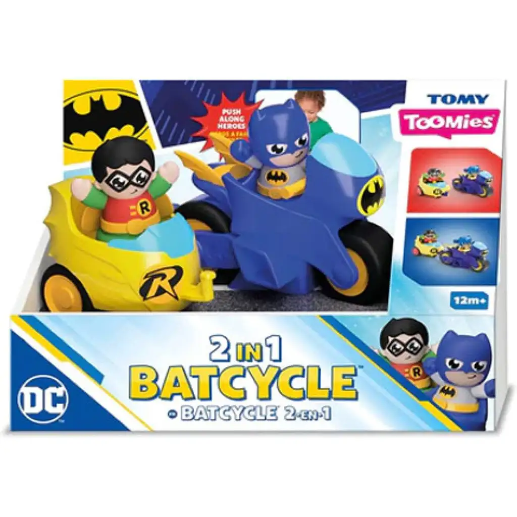 imagen de Toomies: Motocicleta Batmovil 2 en 1 1