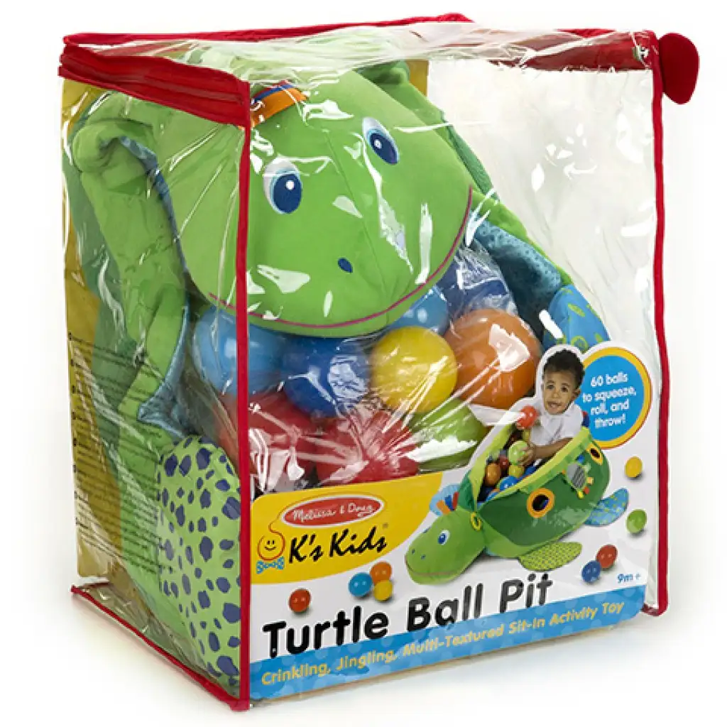 imagen de Tortuga de juguete con pelotas - Melissa & Doug 1