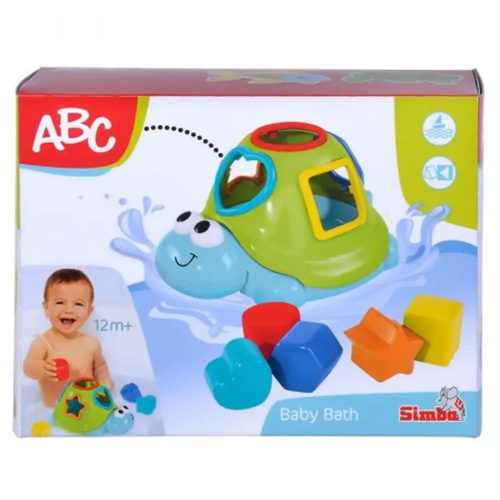 imagen de Tortuga nadadora ABC con bloques de clasificación - Simba Toys 1