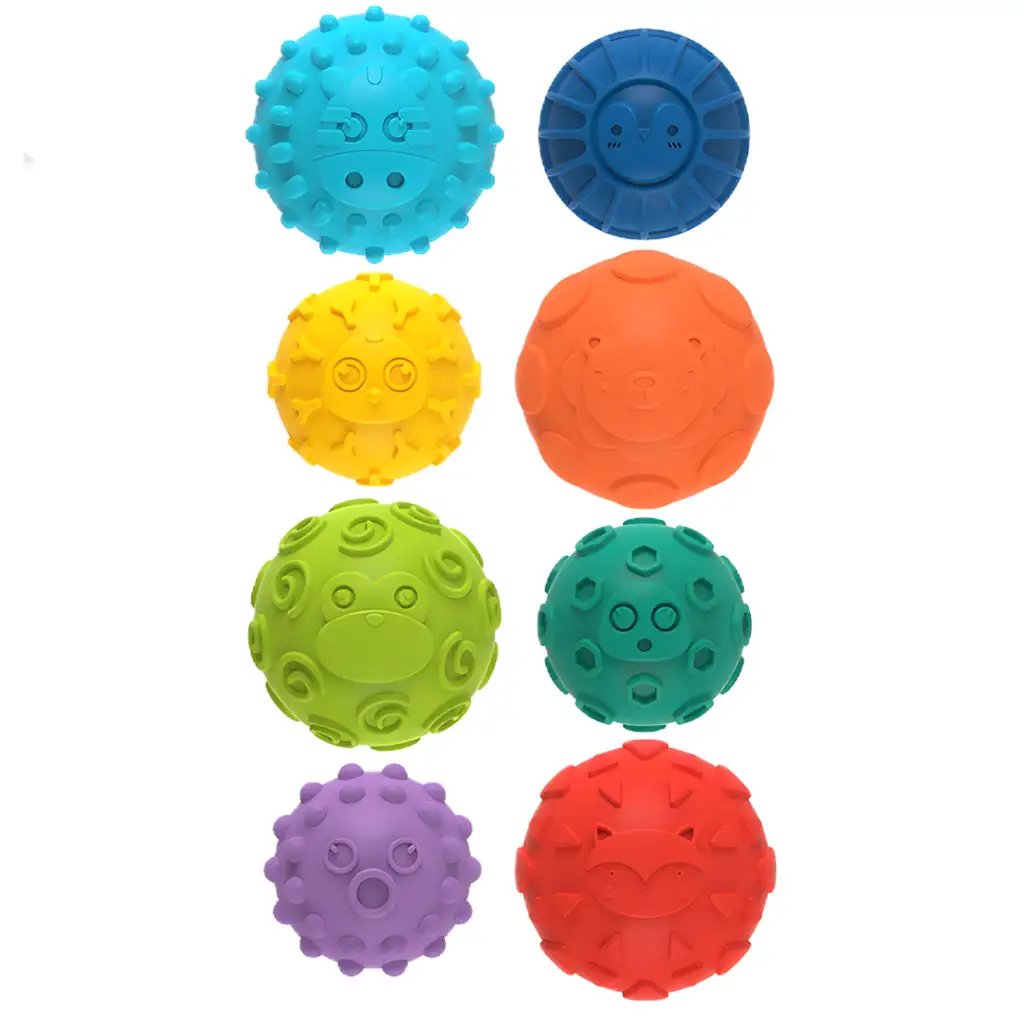 imagen de Touchball: Set de 8 pelotas para desarrollar el tacto 2