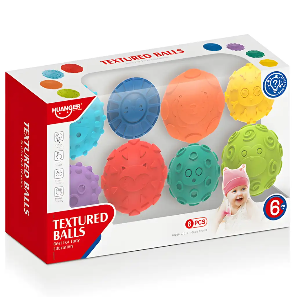 imagen de Touchball: Set de 8 pelotas para desarrollar el tacto 3